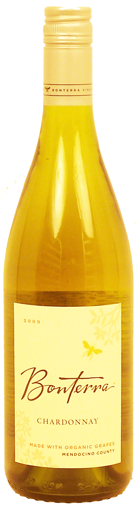 Bonterra&nbsp;&nbsp;chardonnay wine of Mendocino County, made with organic grapes, 13.5% alc. by vol. Full-Size Picture